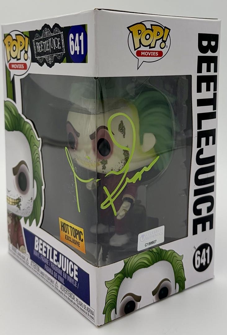 Michael Keaton Signed Funko Pop #641 "Beetlejuice" - Celebrity Authentics